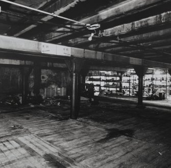 General interior view within Old Warehouse, used latterly as an equipment store (T&L No.: 21184/11)