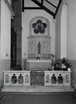 View of East side chapel