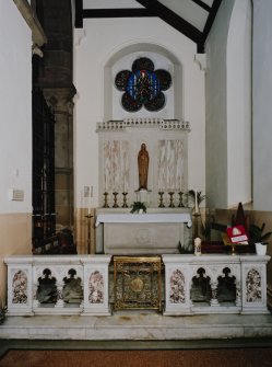 View of East side chapel