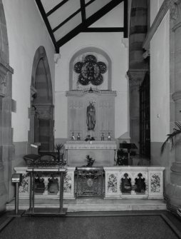 View of  West side chapel of St Patrick