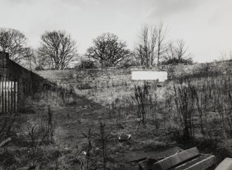 Strathleven House, Stables and Coach House.
View from South South East of garden.