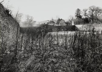 Strathleven House, Stables and Coach House.
View from North East in garden.