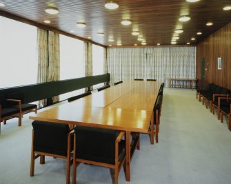 Interior.
View of conference room.