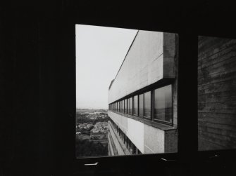 Detail of exterior cladding from 17th floor.