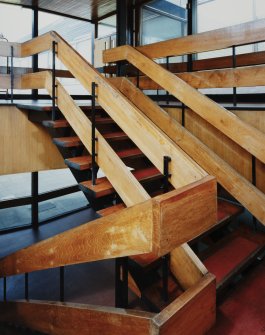 Interior.
View of staircase.