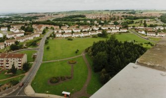 Aerial view from Centre One tower looking NW.