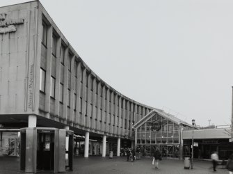 Princes Mall Shopping Centre. View of main entrance from NE