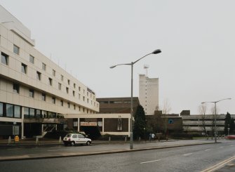 Bruce Hotel. View of entrance frontage from NNW