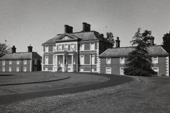 Strathleven House.
General view from South East.