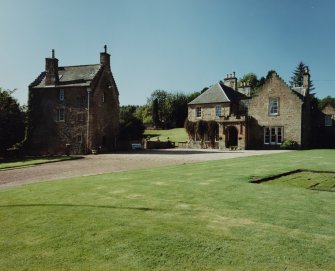 View of house and tower from North-East.