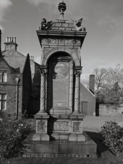 Joanna Baillie Monument.  View from East