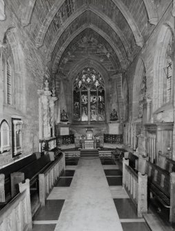 Interior.
View of chancel from West