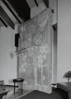 Church, detail of sculptural panel