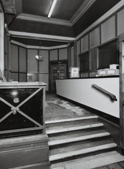 S central entrance lobby, view from E