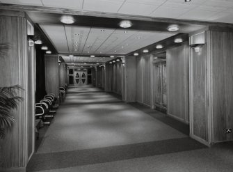 Interior.
View of committee corridor on ground floor from S.