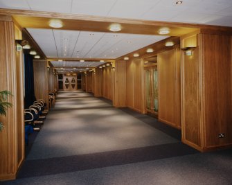 Interior.
View of committee corridor on ground floor from S