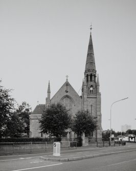 View of W front from Burnbank Road