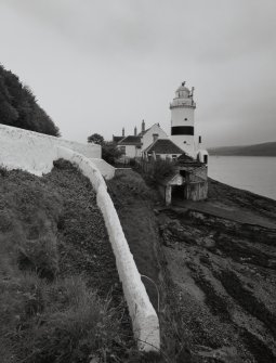 General view of lighthouse and associated buildings from NNE