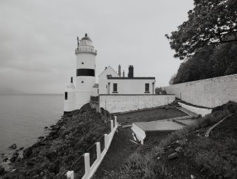 General view of lighthouse and associated buildings from SSW