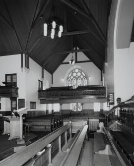 Interior. View from NW