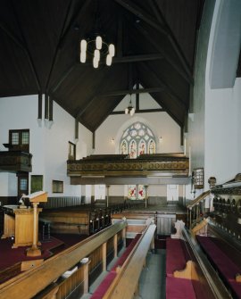 Interior. View from NW