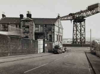 View from SSE of E corner of works, containing Canteen, photographed 10 August 1993

