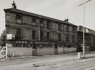 View NNE of E corner of works, containing Canteen, photographed 10 August 1993

