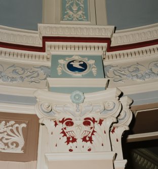 Rotunda, detail of plasterwork