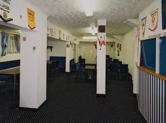 Interior. View of clubroom/bar from E