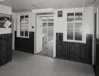 Interior. Detail of players entrance