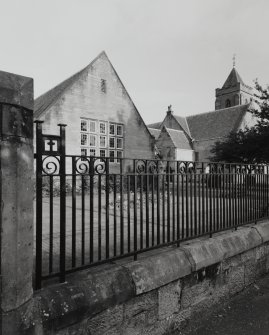 Detail of S railings