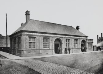General view of Caledonian Railway's Greenock West Passenger Station