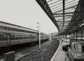 View of platforms from South.