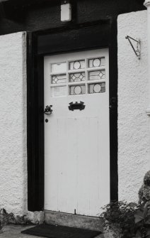 Front door, detail