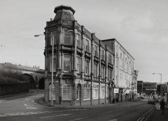 View from W showing West George Street.
