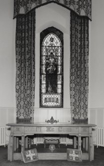 Interior. Detail of Communion Table