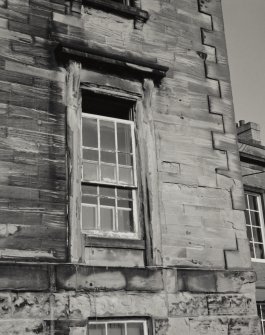 Detail of window, old station.