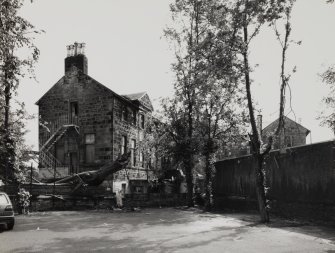 View of rear from NW.