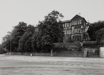 View of Nurses' Residence from NE.