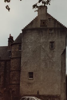 View of old tower from North-West.