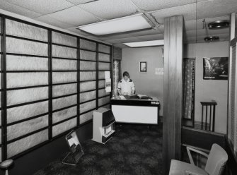 Interior.
View from E of ladies' fitting room.