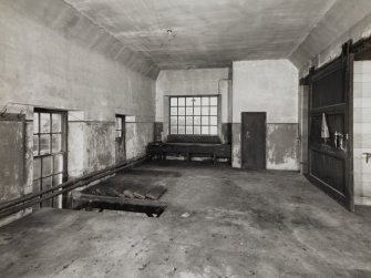 Interior.
View of motor house from West.