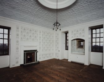 Interior.
View of South-East bedroom on second floor.