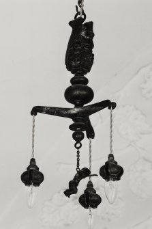 Interior.
Detail of light fitting to South dressing room.