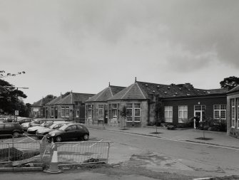 Hospital Block. View from SE. Eglinton. Stair. Carrick & Greenan