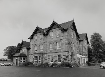 Albany House. View from W