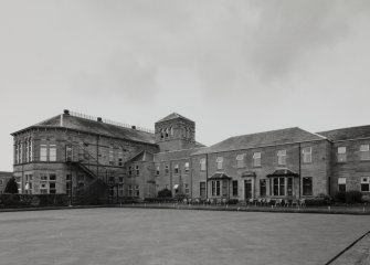 Main Block. View from S