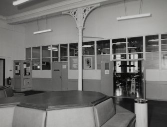 Interior. View of Recreation Hall from Smoking room