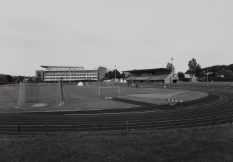 General view of stadium from ESE.