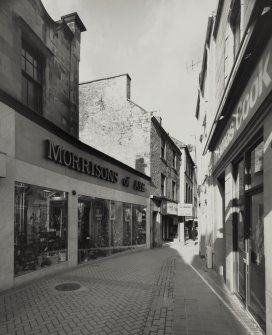 General view of no. 51 High Street and nos. 2 - 6 Hope Street from E.